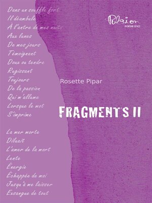 cover image of Fragments II